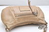 Authentic COACH POPPY 2Way Shoulder Hand Bag Purse Leather 16284 Beige 3419K