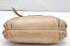 Authentic COACH POPPY 2Way Shoulder Hand Bag Purse Leather 16284 Beige 3419K