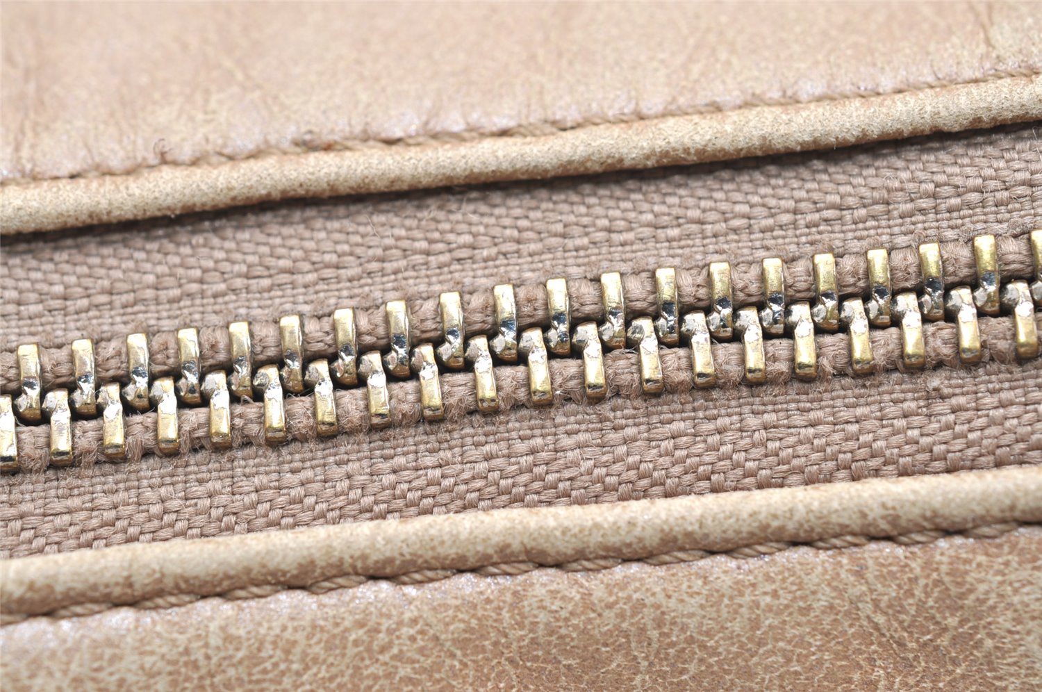 Authentic COACH POPPY 2Way Shoulder Hand Bag Purse Leather 16284 Beige 3419K