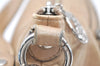 Authentic COACH POPPY 2Way Shoulder Hand Bag Purse Leather 16284 Beige 3419K