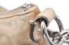 Authentic COACH POPPY 2Way Shoulder Hand Bag Purse Leather 16284 Beige 3419K