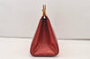 Authentic Louis Vuitton Vernis Roxbury Drive 2Way Hand Bag Red M91987 LV 3420J