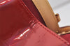 Authentic Louis Vuitton Vernis Roxbury Drive 2Way Hand Bag Red M91987 LV 3420J