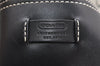 Authentic COACH Signature Shoulder Tote Bag Canvas Leather 6894 Black 3421K