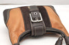 Authentic COACH Vintage Shoulder Hand Bag Purse Leather Suede F11344 Brown 3422K