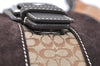 Authentic COACH Vintage Shoulder Hand Bag Purse Leather Suede F11344 Brown 3422K