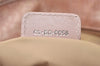 Authentic Christian Dior Trotter Lovely Hand Tote Bag Nylon Leather Pink 3423J