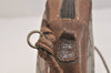 Authentic GUCCI GG Plus Shoulder Cross Body Bag PVC Leather Brown Junk 3423K