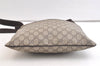 Authentic GUCCI Shoulder Cross Body Bag Purse GG PVC Leather 141626 Brown 3424K