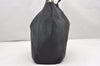 Authentic GUCCI Vintage Shoulder Tote Bag Leather 257051 Black 3425K