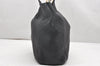 Authentic GUCCI Vintage Shoulder Tote Bag Leather 257051 Black 3425K