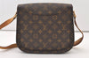 Authentic Louis Vuitton Monogram Saint Cloud GM M51242 Shoulder Cross Bag 3426J