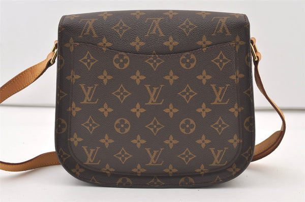 Authentic Louis Vuitton Monogram Saint Cloud GM M51242 Shoulder Cross Bag 3426J