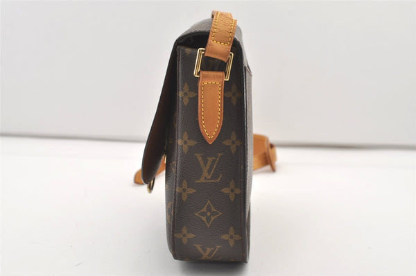 Authentic Louis Vuitton Monogram Saint Cloud GM M51242 Shoulder Cross Bag 3426J