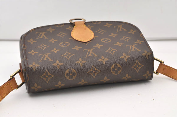 Authentic Louis Vuitton Monogram Saint Cloud GM M51242 Shoulder Cross Bag 3426J