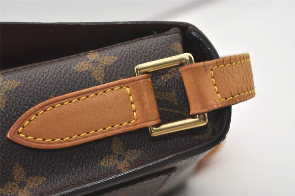 Authentic Louis Vuitton Monogram Saint Cloud GM M51242 Shoulder Cross Bag 3426J