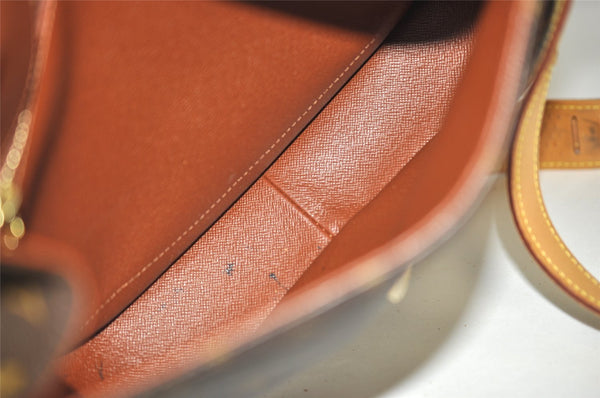 Authentic Louis Vuitton Monogram Saint Cloud GM M51242 Shoulder Cross Bag 3426J