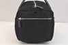 Authentic PRADA Vintage Nylon Tessuto Leather Hand Boston Bag Purse Black 3426K