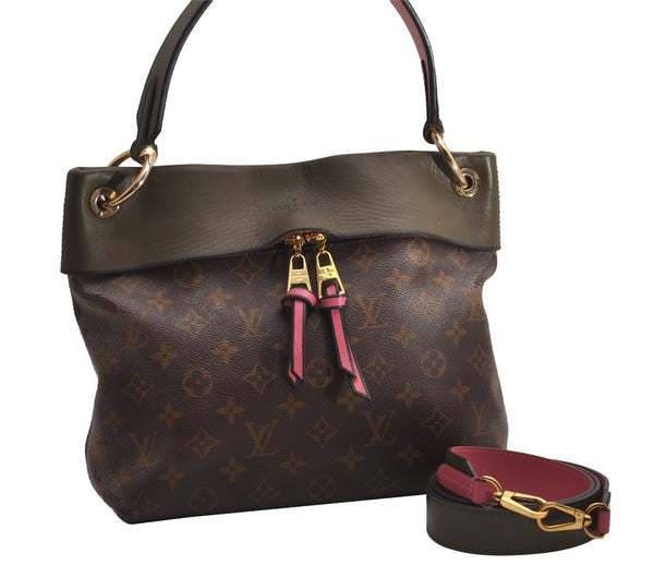 Authentic Louis Vuitton Monogram Tuileries Besace M43159 2Way Shoulder Bag 3427J