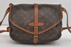 Authentic Louis Vuitton Monogram Saumur 30 Shoulder Cross Bag M42256 LV 3428J