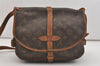 Authentic Louis Vuitton Monogram Saumur 30 Shoulder Cross Bag M42256 LV 3428J