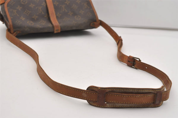 Authentic Louis Vuitton Monogram Saumur 30 Shoulder Cross Bag M42256 LV 3428J