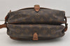 Authentic Louis Vuitton Monogram Saumur 30 Shoulder Cross Bag M42256 LV 3428J