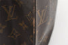 Authentic Louis Vuitton Monogram Sac Plat Hand Tote Bag M51140 LV 3429K