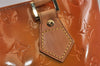 Authentic Louis Vuitton Vernis Houston Shoulder Hand Bag Orange M91004 LV 3430K