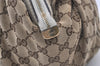 Authentic GUCCI Sukey 2Way Tote Bag GG Canvas Leather 223974 Brown 3431J