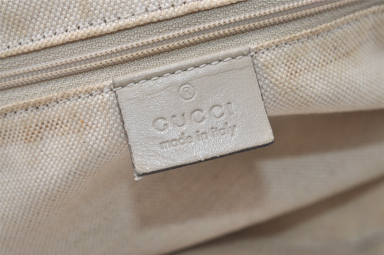 Authentic GUCCI Sukey 2Way Tote Bag GG Canvas Leather 223974 Brown 3431J