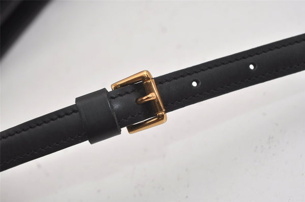 Authentic Louis Vuitton Epi Enghien 2Way Shoulder Clutch Bag M52112 Black 3432J