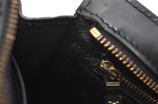 Authentic Louis Vuitton Epi Enghien 2Way Shoulder Clutch Bag M52112 Black 3432J