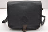 Authentic Louis Vuitton Epi Cartouchiere MM Shoulder Bag Black M52242 LV 3432K