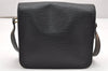 Authentic Louis Vuitton Epi Cartouchiere MM Shoulder Bag Black M52242 LV 3432K