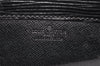 Authentic Louis Vuitton Epi Cartouchiere MM Shoulder Bag Black M52242 LV 3432K