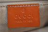 Authentic GUCCI Jolie Sherry Line Tote Bag GG Canvas Enamel 211971 Brown 3433J