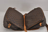 Authentic Louis Vuitton Monogram Saumur 35 Shoulder Cross Bag M42254 Junk 3434J