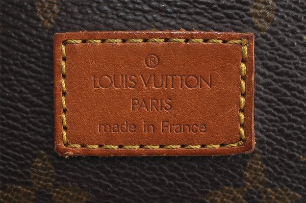 Authentic Louis Vuitton Monogram Saumur 35 Shoulder Cross Bag M42254 Junk 3434J