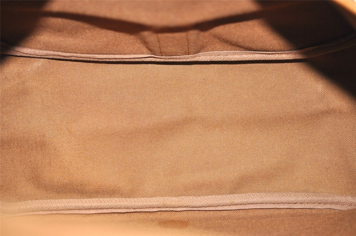 Authentic Louis Vuitton Monogram Saumur 35 Shoulder Cross Bag M42254 Junk 3434J