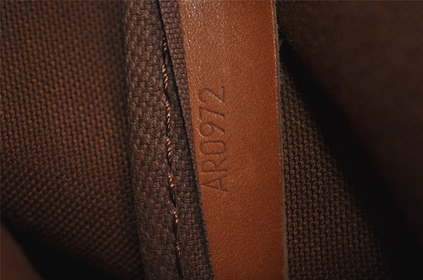 Authentic Louis Vuitton Monogram Saumur 35 Shoulder Cross Bag M42254 Junk 3434J