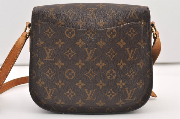 Authentic Louis Vuitton Monogram Saint Cloud GM M51242 Shoulder Cross Bag 3435J