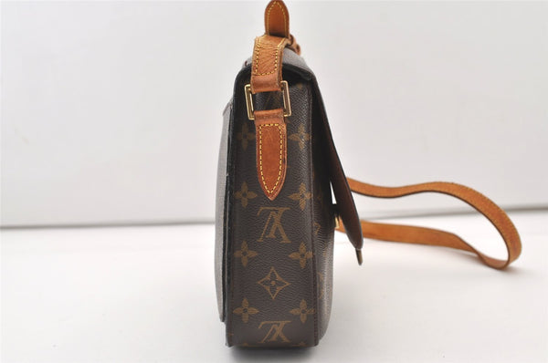 Authentic Louis Vuitton Monogram Saint Cloud GM M51242 Shoulder Cross Bag 3435J