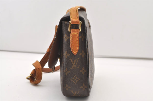 Authentic Louis Vuitton Monogram Saint Cloud GM M51242 Shoulder Cross Bag 3435J