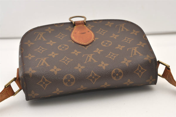 Authentic Louis Vuitton Monogram Saint Cloud GM M51242 Shoulder Cross Bag 3435J