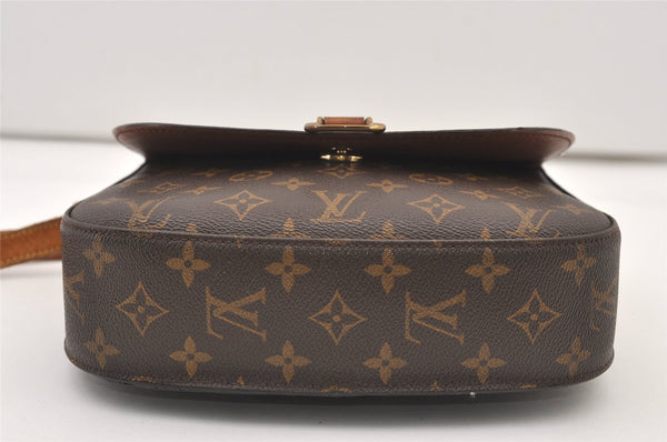 Authentic Louis Vuitton Monogram Saint Cloud GM M51242 Shoulder Cross Bag 3435J