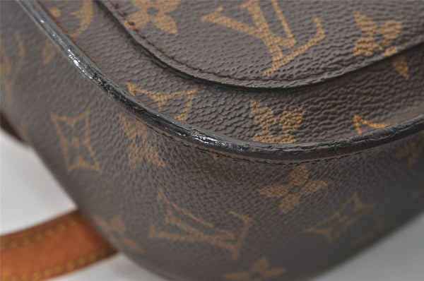 Authentic Louis Vuitton Monogram Saint Cloud GM M51242 Shoulder Cross Bag 3435J