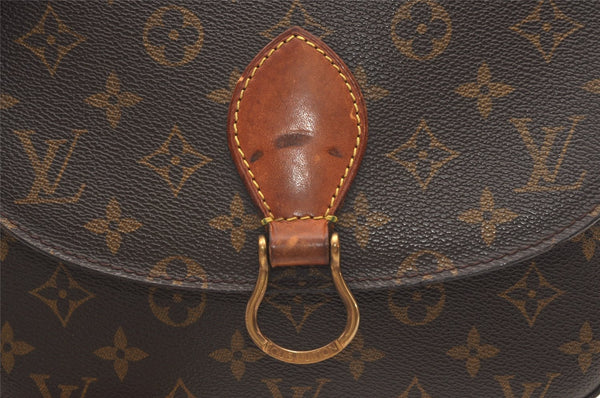 Authentic Louis Vuitton Monogram Saint Cloud GM M51242 Shoulder Cross Bag 3435J