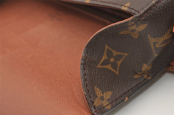 Authentic Louis Vuitton Monogram Saint Cloud GM M51242 Shoulder Cross Bag 3435J