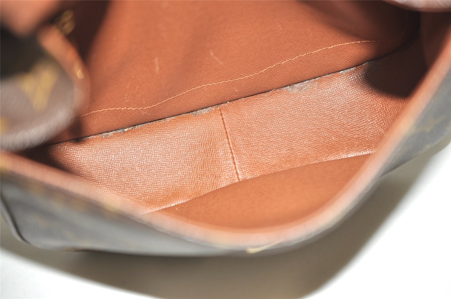 Authentic Louis Vuitton Monogram Saint Cloud GM M51242 Shoulder Cross Bag 3435J